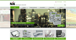 Desktop Screenshot of nik-energy.com
